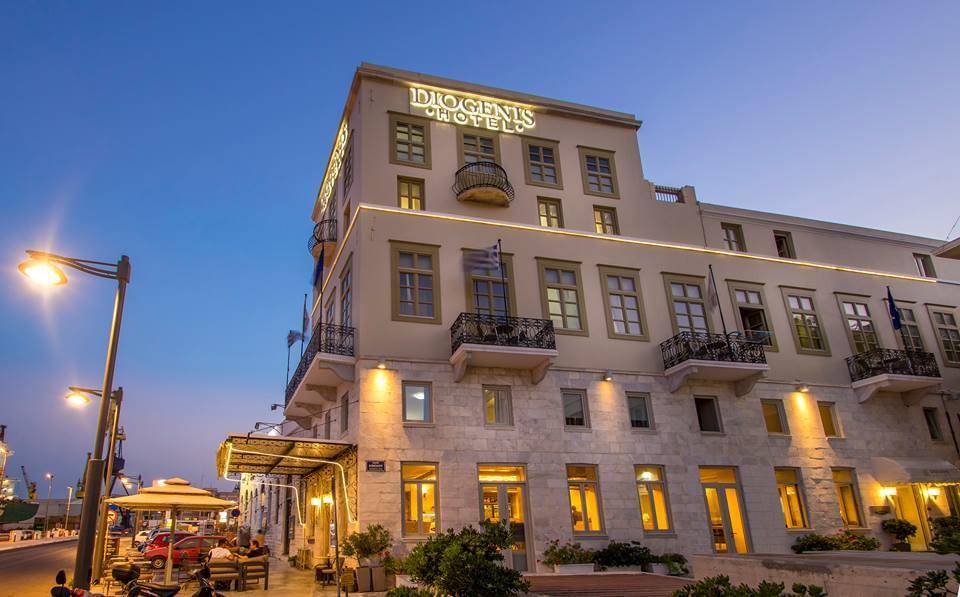 Diogenis Hotel Эрмуполис Экстерьер фото